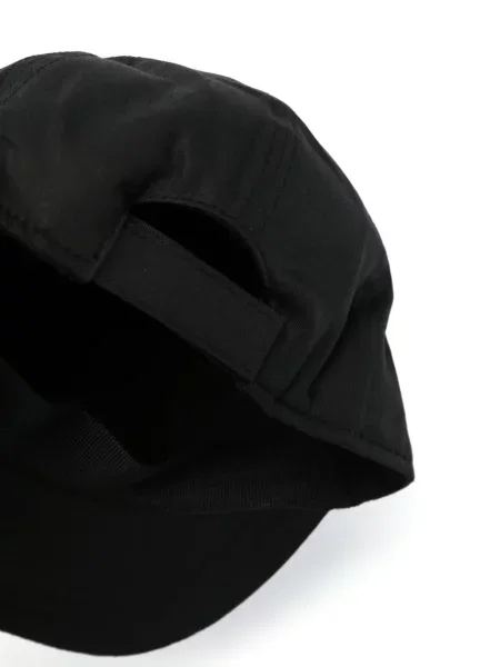 Czapka z daszkiem dziecięca Balmain czarna