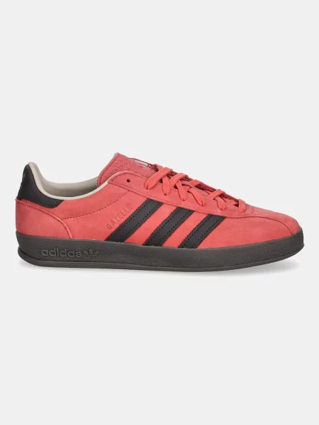 Nubuck sneakers adidas Originals Gazelle Indoor Pro κόκκινο