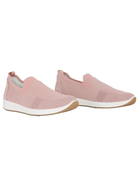 Sneakersy Ara skórzane różowe