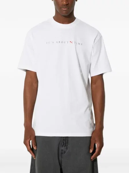 Tricou Puma cu autograf alb
