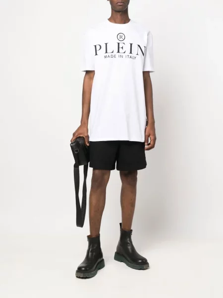 Tričko Philipp Plein s potiskem bílé