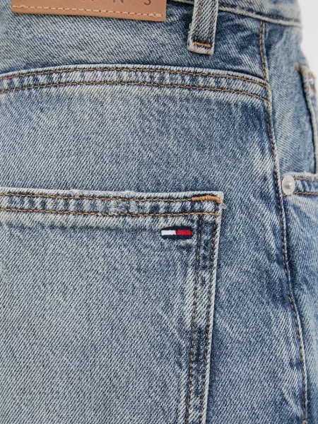 Tommy Jeans дънки relaxed fit дамски синьо