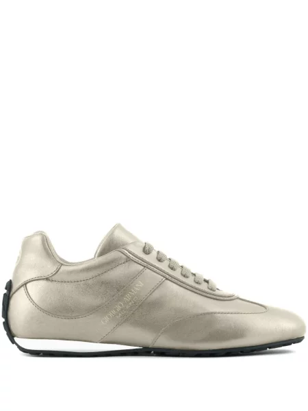 Sneakerși Giorgio Armani din piele