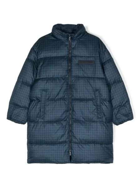 Kurtka dziecięca Emporio Armani niebieska