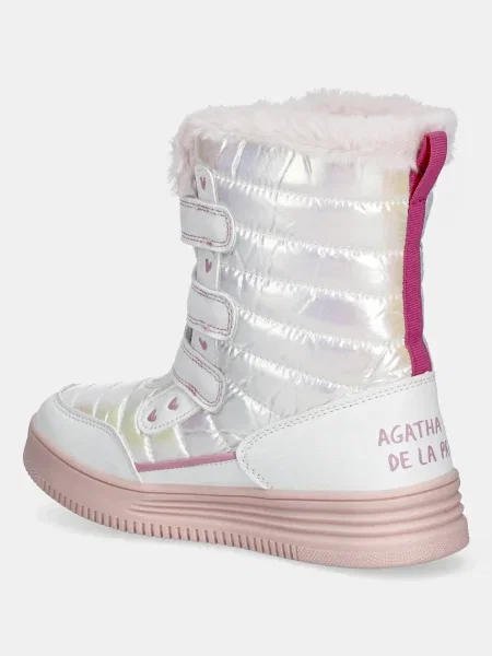 Agatha Ruiz de la Prada gyerek hótaposó fehér
