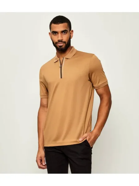 BOSS Tricou polo H-Paras 65 bej