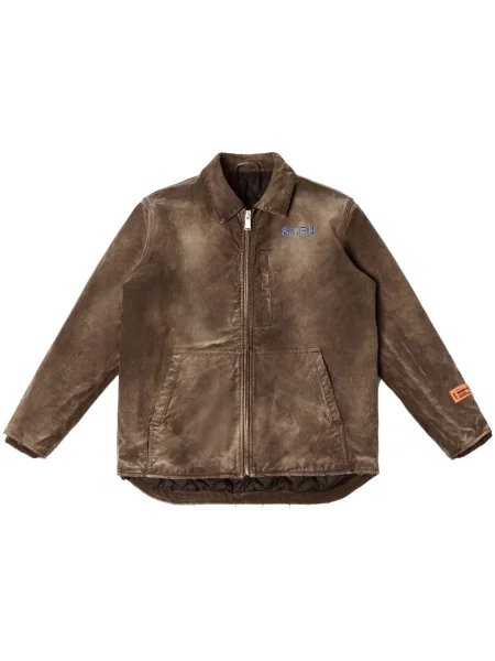 Geacă Heron Preston maro