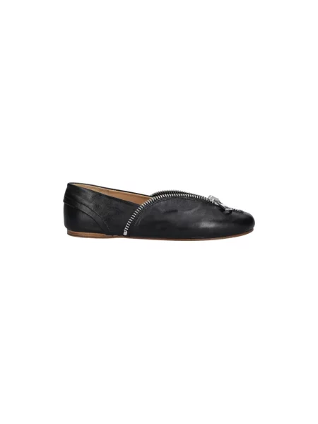 Balerinki Jw Anderson skórzane czarne