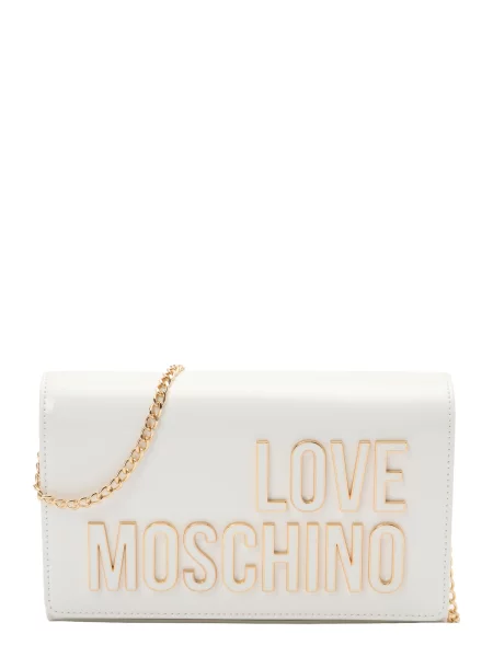 Love Moschino geantă crossbody pentru femei alb