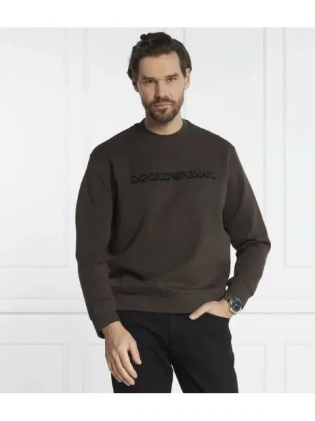 Emporio Armani Hanorac | Comfort fit maro
