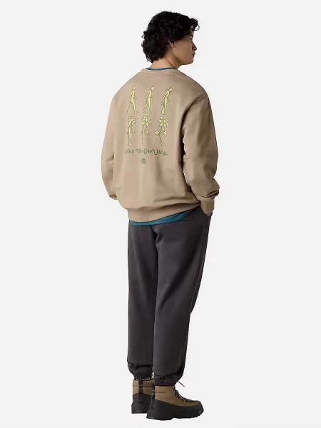 Світшот The North Face Connect бежевий