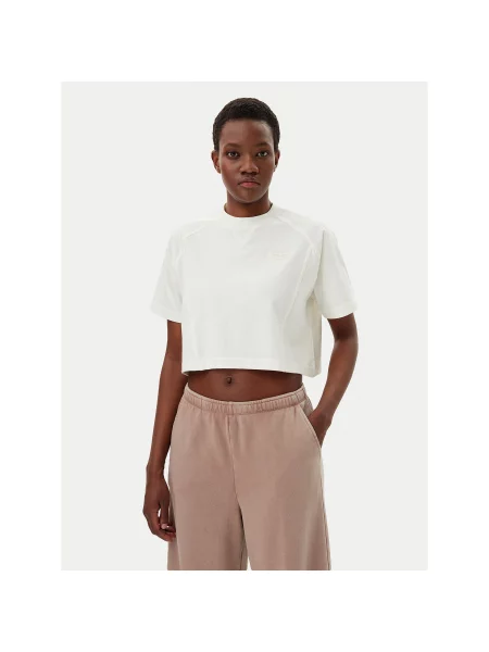 Reebok T-shirt Écru Regular Fit
