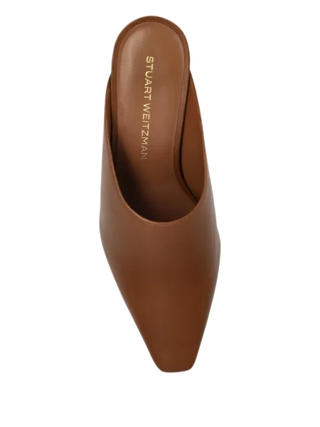 Papuci tip mules Stuart Weitzman maro