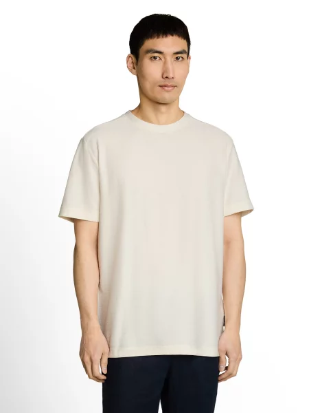 TOM TAILOR Tricou natural alb