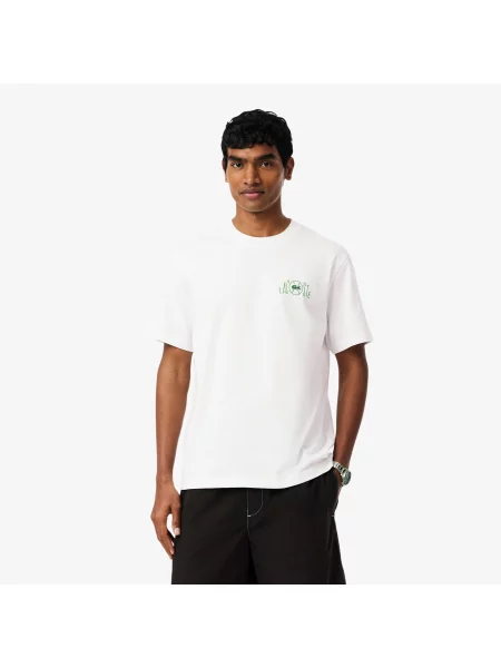 Футболка Lacoste белая