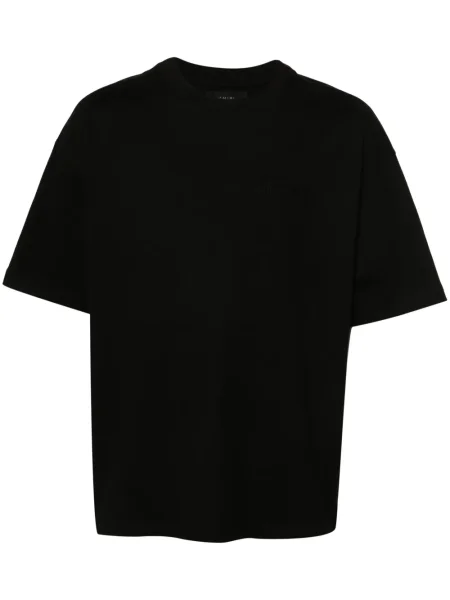 Tricou Amiri cu broderie negru