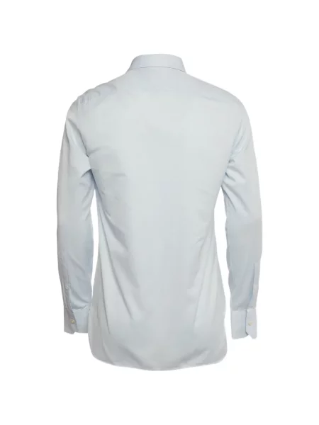 Cămașă Zegna cu dungi albastru