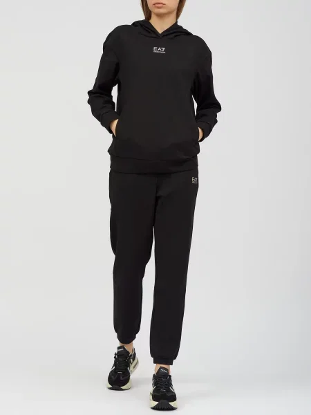Толстовка Ea7 Emporio Armani чорна