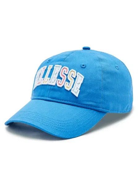 Шапка с козирка Ellesse с апликация синьо