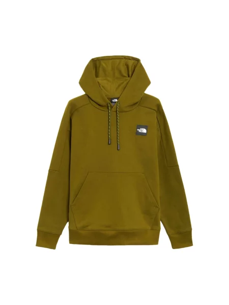 Bluza z kapturem The North Face z kapturem zielona