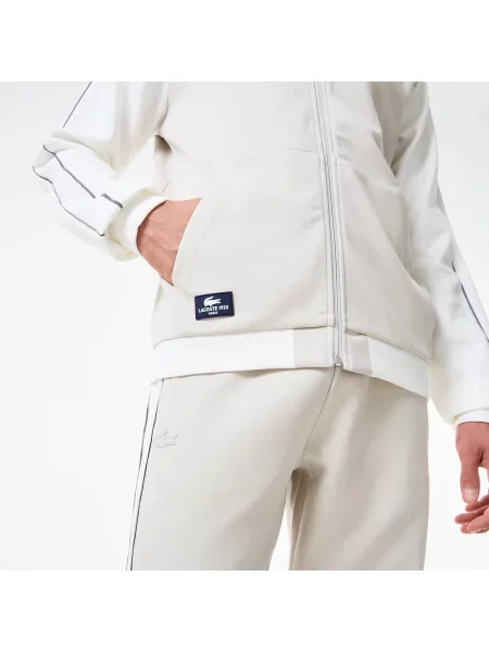 Lacoste Bluza Slim Fit Z Kapturem W Kolorze Szarym szara