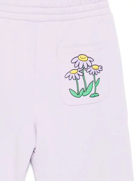 Spodnie dziecięce Stella Mccartney fioletowe
