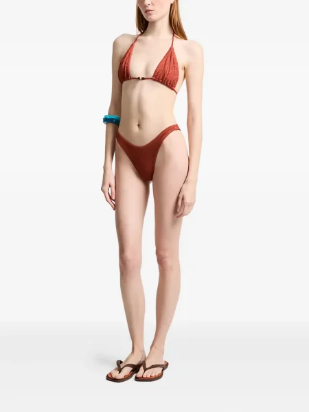 Bikini Bond Eye cu mărgele maro