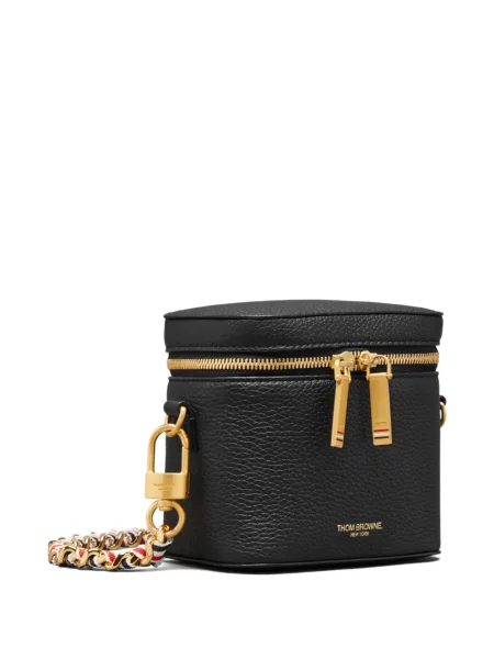 Body Thom Browne din piele negru