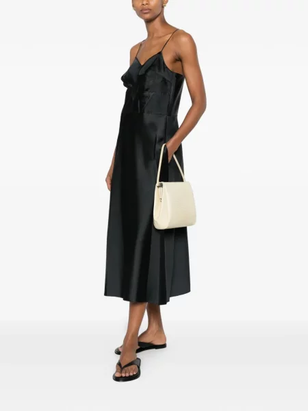 Rochie midi Calvin Klein Collection cu bretele negru