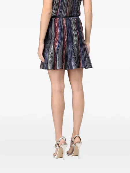Mini suknja Missoni lepršave crna
