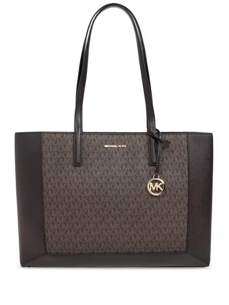 Τσάντα Michael Michael Kors με πλατφόρμα μαύρο