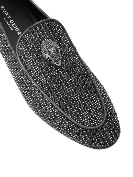 Pantofi loafer Kurt Geiger London gri