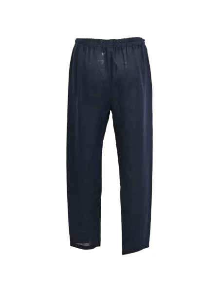 Pantaloni Mansur Gavriel cu cordon albastru