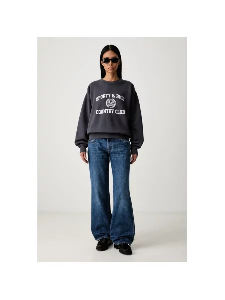 Bluza nierozpinana Sporty And Rich szara