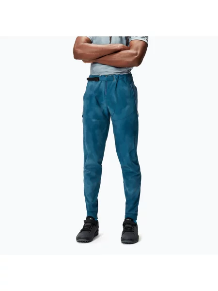 Мъжки панталони за велосипед Endura Burner blue steel синьо