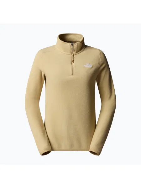Дамски суитшърт The North Face Glacier Zip khaki stone бежово