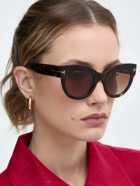 Tom Ford ochelari de soare femei maro