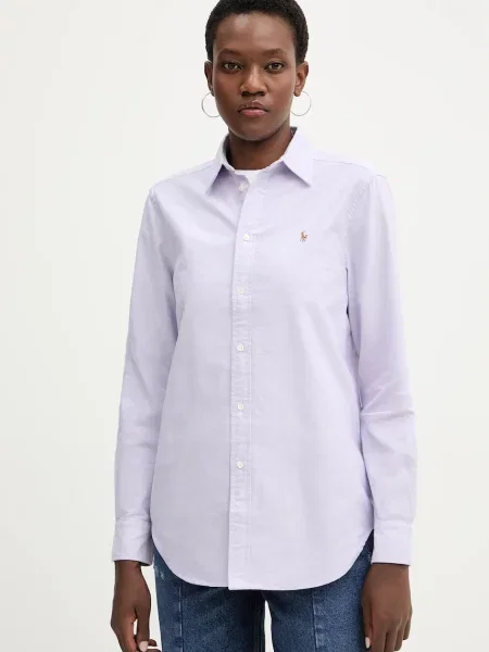 Polo Ralph Lauren koszula fioletowa