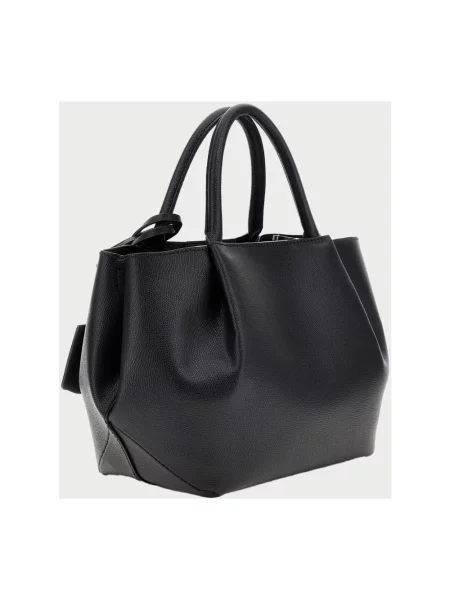 Torebka z materiału skóropodobnego model Amorette' Guess czarna