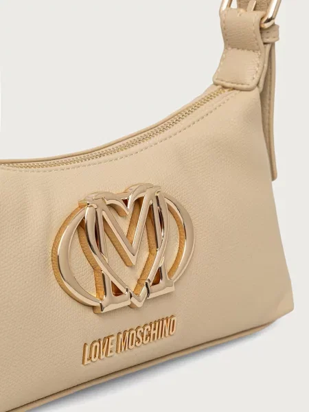 Кожаная сумка Love Moschino