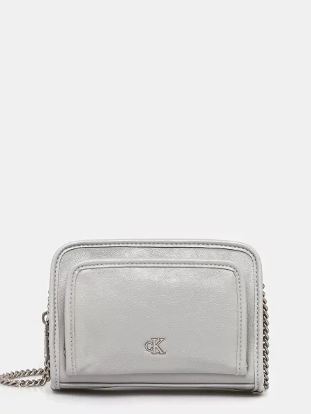 Чанта Calvin Klein Jeans сиво