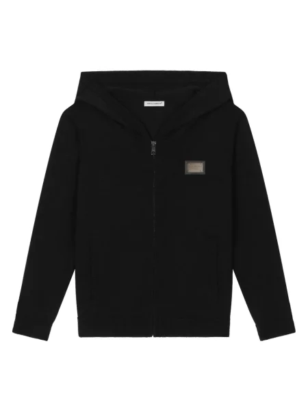 Bluza z kapturem dziecięca Dolce And Gabbana czarna