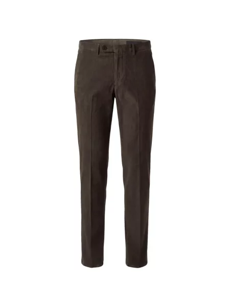 Pantaloni Slowear de catifea cord maro