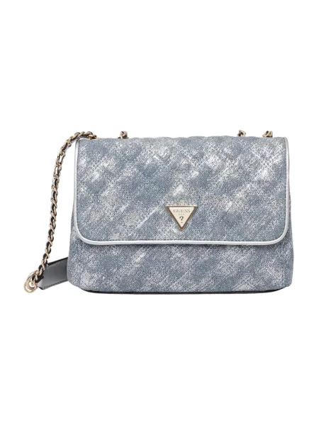Guess torebka crossbody GIULLY niebieska