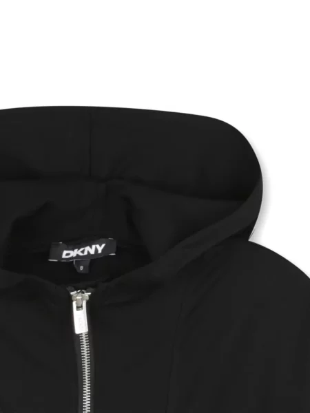 Bluza z kapturem dziecięca Dkny czarna