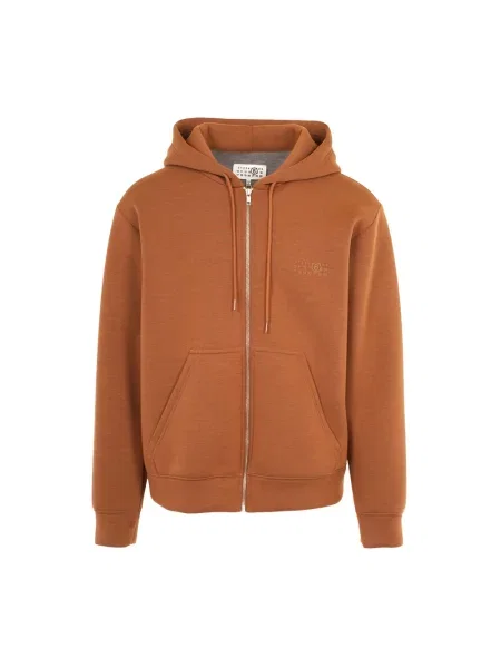 Bluza rozpinana Mm6 Maison Margiela brązowa