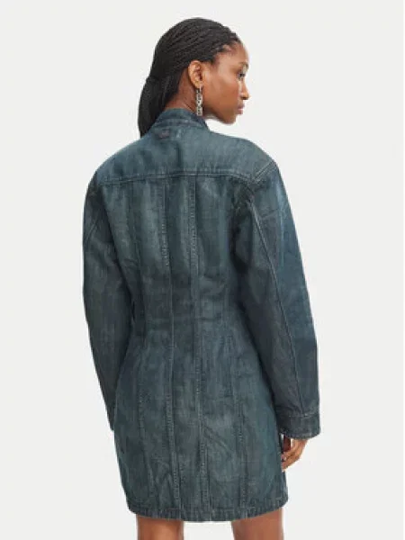 G-STAR Jeans obleka Hourglass modra