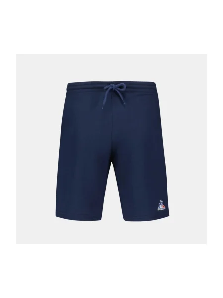 Pantaloni Le Coq Sportif scurte albastru