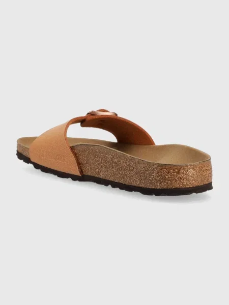 Klapki Birkenstock brązowe