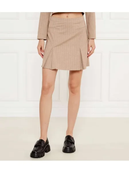 HUGO Fustă Ramola bej